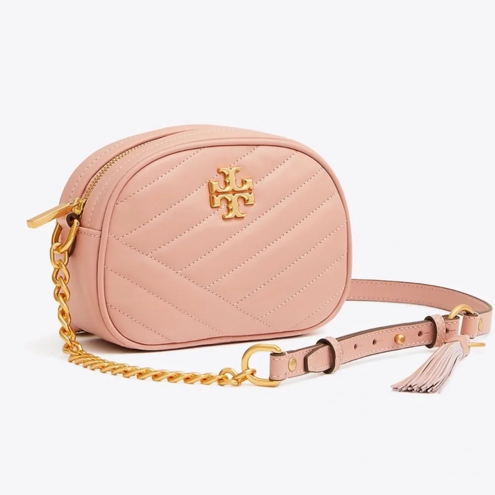 Tory Burch KIRA CHEVRON SMALL CAMERA BAG